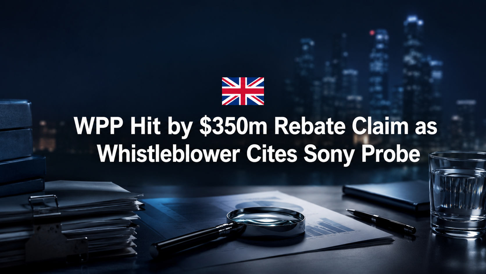 WPP Hit by $350m Rebate Claim as Whistleblower Cites Sony Probe