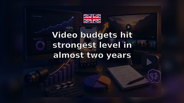 Video budgets hit strongest level in almost two years