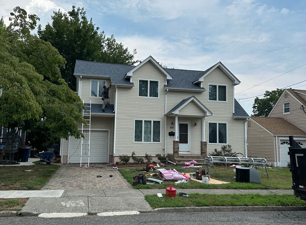 Completed emergency dry-in on a roof served from our Clifton shop near Hackettstown NJ