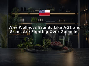 Why Wellness Brands Like AG1 and Grüns Are Fighting Over Gummies