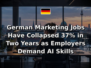 German Marketing Jobs Have Collapsed 37% in Two Years as Employers Demand AI Skills