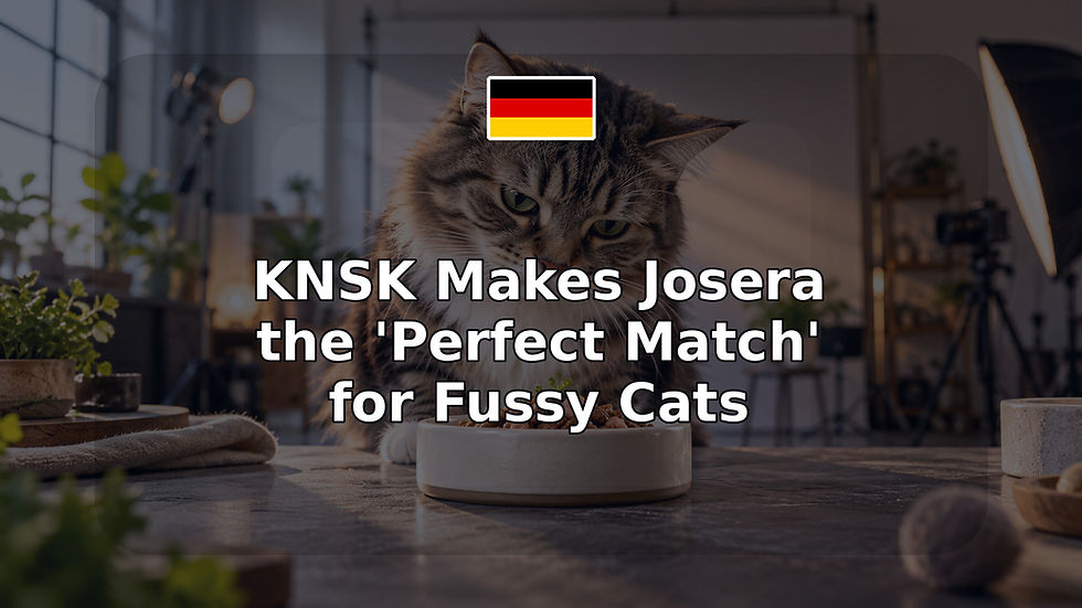 KNSK Makes Josera the 'Perfect Match' for Fussy Cats
