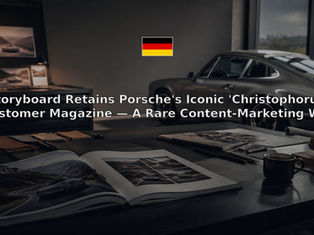Storyboard Retains Porsche's Iconic 'Christophorus' Customer Magazine — A Rare Content-Marketing Win