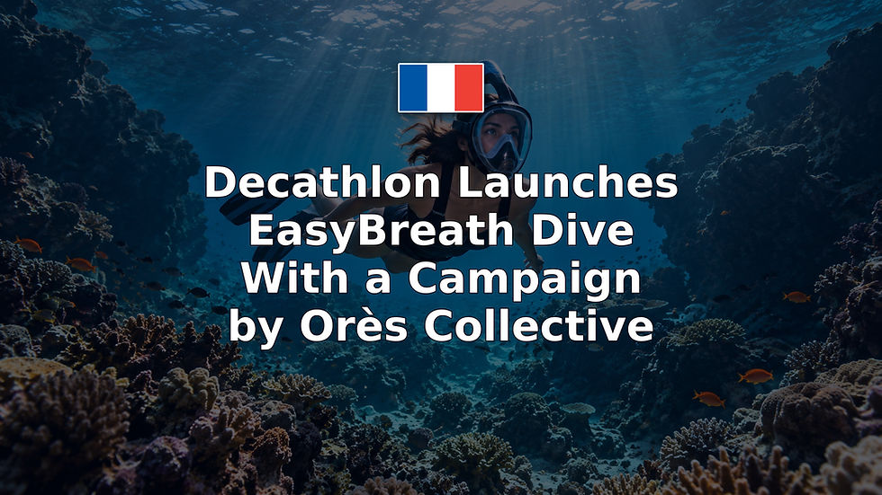 Decathlon Launches EasyBreath Dive With a Campaign by Orès Collective