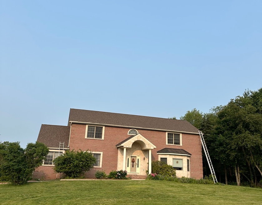 Siding replacement matched to an older Glen Ridge NJ home