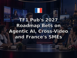 TF1 Pub's 2027 Roadmap Bets on Agentic AI, Cross-Video and France's SMEs