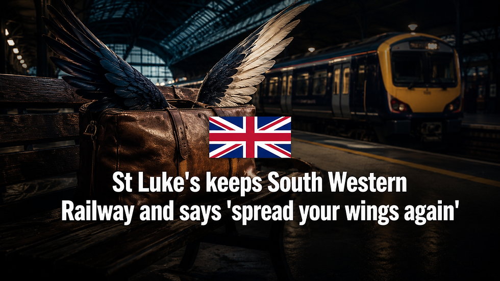 St Luke's keeps South Western Railway and says 'spread your wings again'