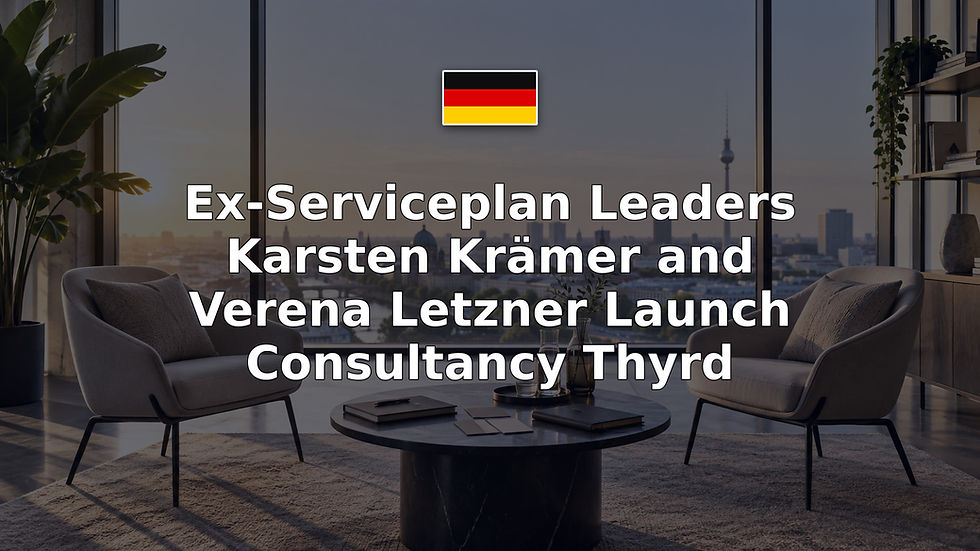Ex-Serviceplan Leaders Karsten Krämer and Verena Letzner Launch Consultancy Thyrd