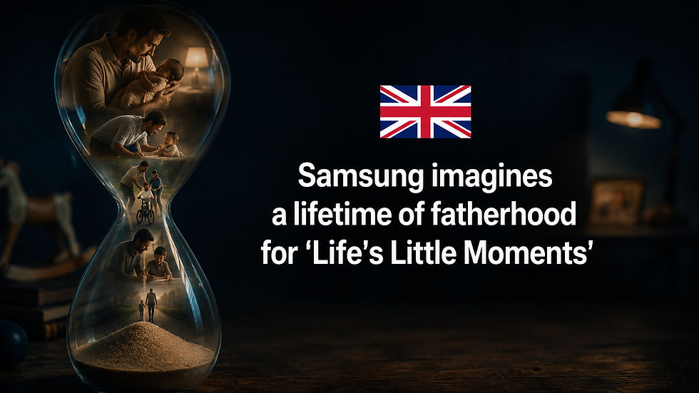 Samsung imagines a lifetime of fatherhood for 'Life's Little Moments'