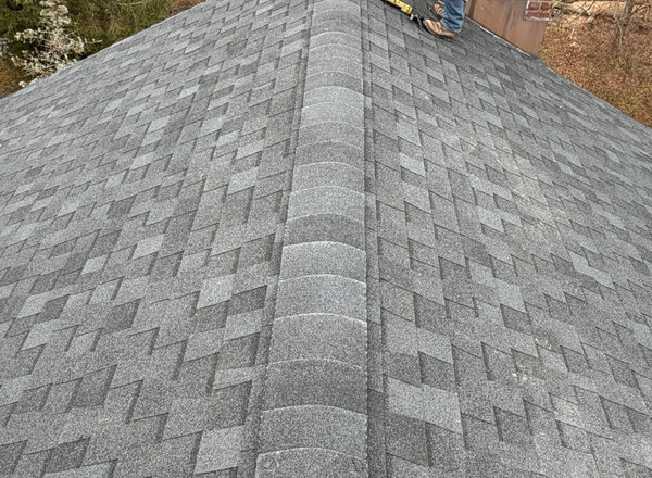 Crown and cap repair on a residential chimney in North Jersey