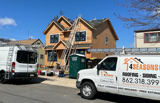 Window Replacement by Four Seasons Roofing and Construction in North Jersey