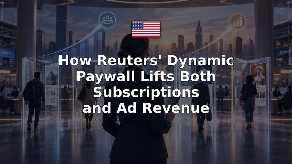How Reuters' Dynamic Paywall Lifts Both Subscriptions and Ad Revenue