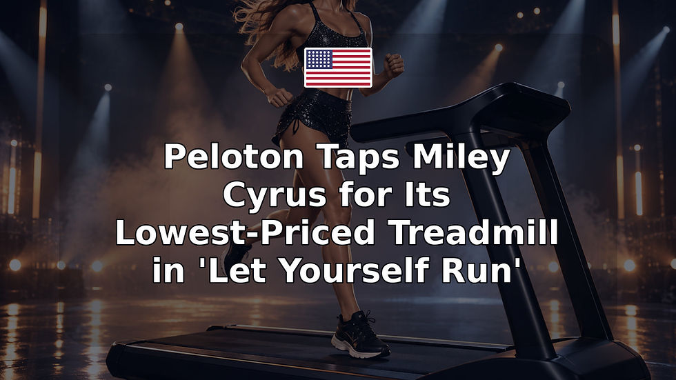 Peloton Taps Miley Cyrus for Its Lowest-Priced Treadmill in 'Let Yourself Run'