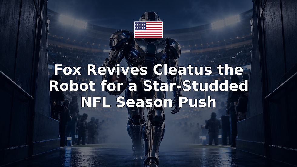 Fox Revives Cleatus the Robot for a Star-Studded NFL Season Push