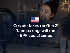 CeraVe takes on Gen Z 'tanmaxxing' with an SPF social series