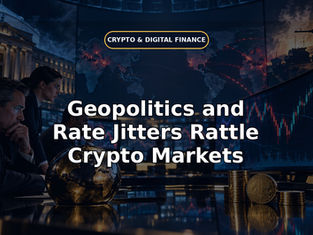 Geopolitics and Rate Jitters Rattle Crypto Markets