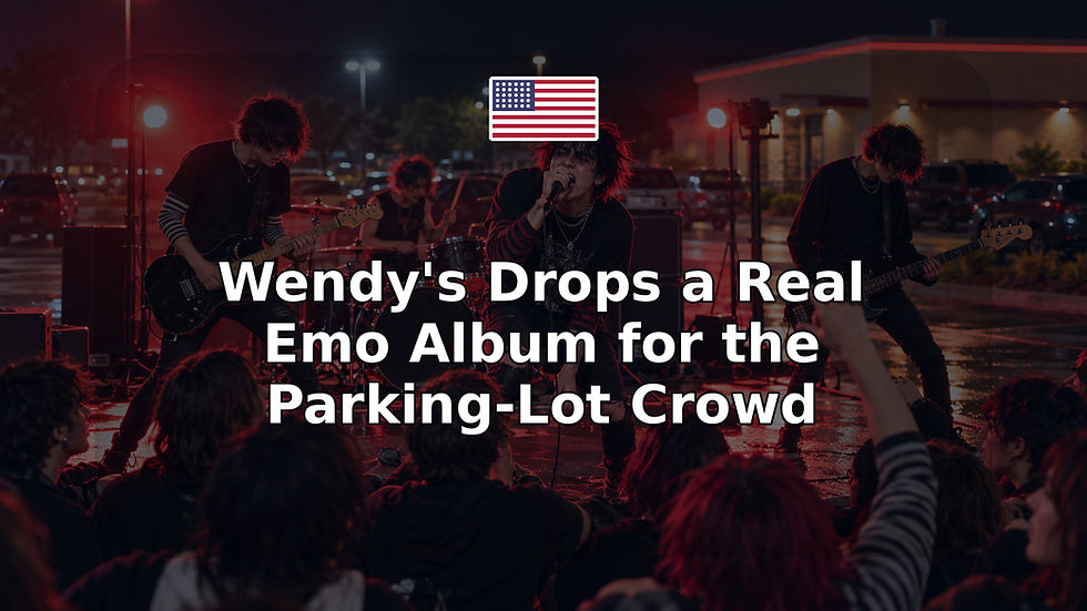 Wendy's Drops a Real Emo Album for the Parking-Lot Crowd