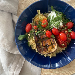 Eggplant Ve Quinoa