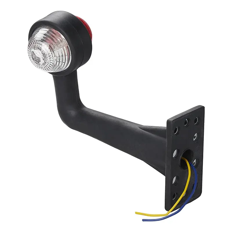 Schwarzer Seitenmarkierungsleuchte mit Kabel