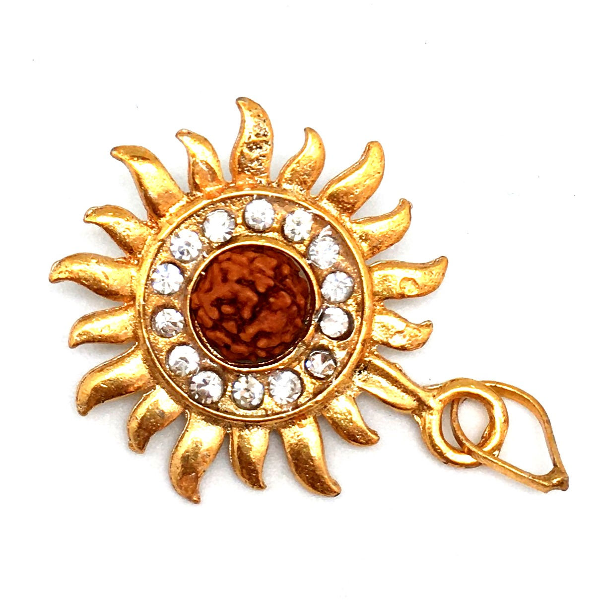 Кулон Рудракша в солнце