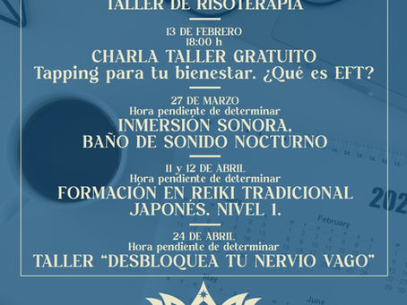 Próximas actividades Centro Global 2