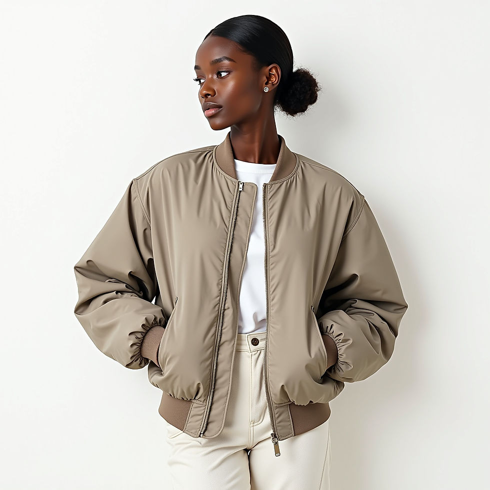 Jaqueta Bomber Nylon