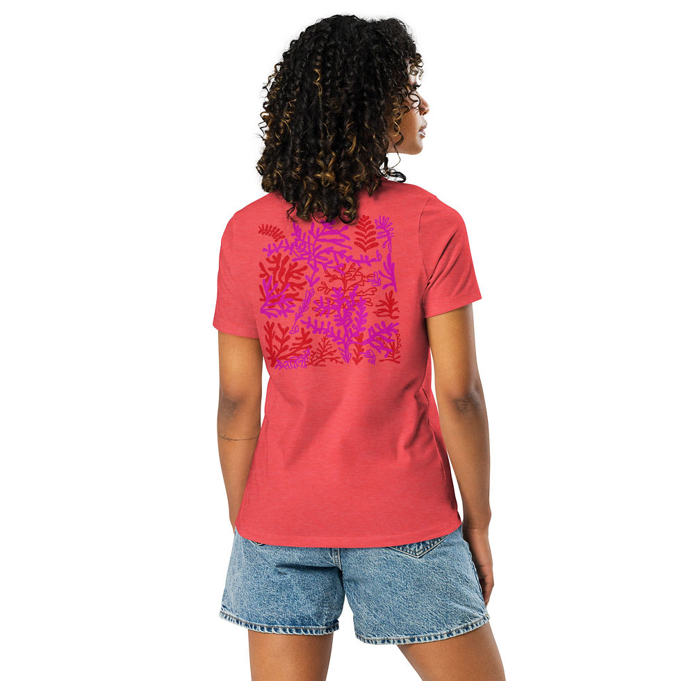 Thumbnail: Hello My love ( written in Greek) Women's Relaxed T-Shirt