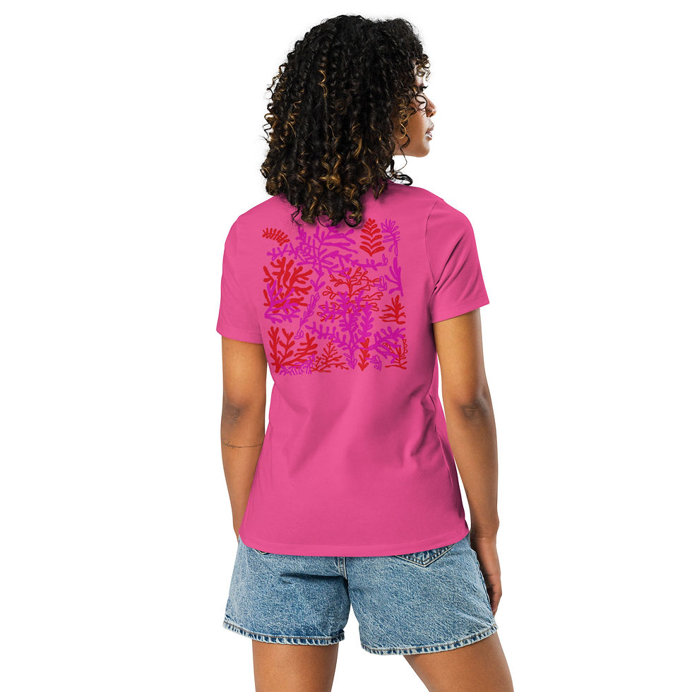 Thumbnail: Hello My love ( written in Greek) Women's Relaxed T-Shirt