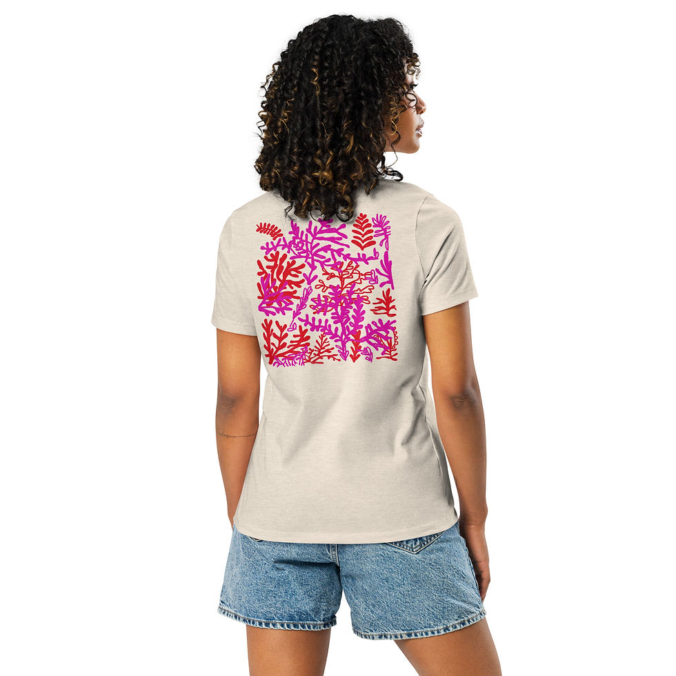 Thumbnail: Hello My love ( written in Greek) Women's Relaxed T-Shirt