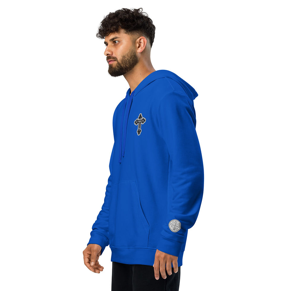 Thumbnail: Adidas fleece hoodie Cross