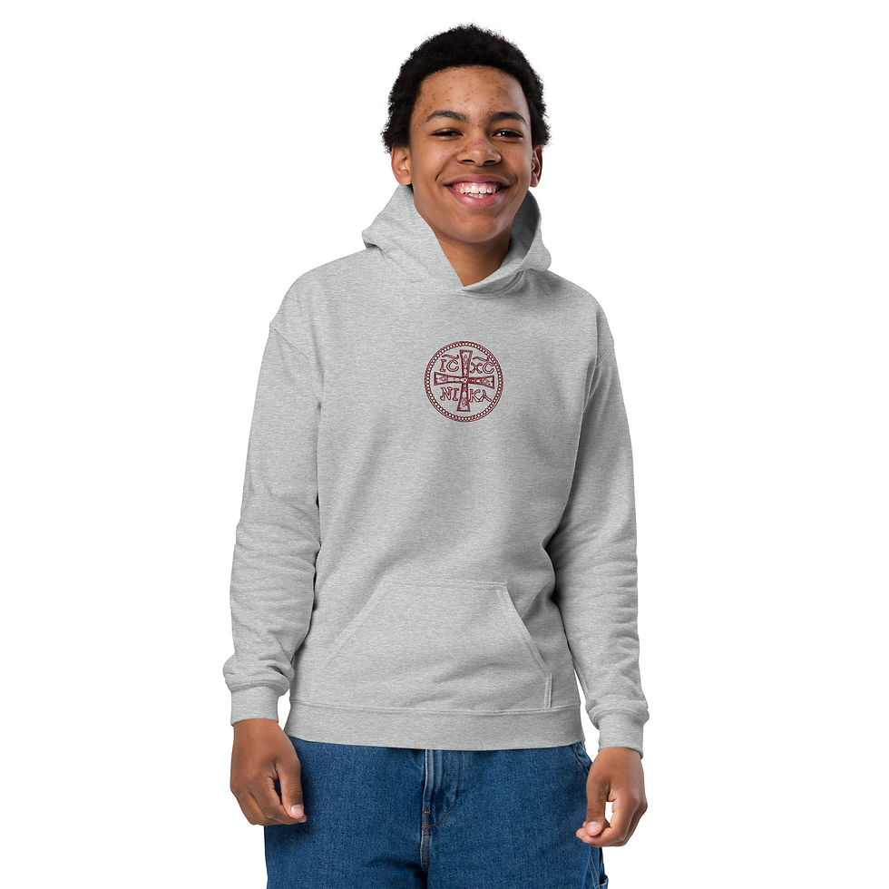 Thumbnail: ICXC NIKA Youth heavy blend hoodie