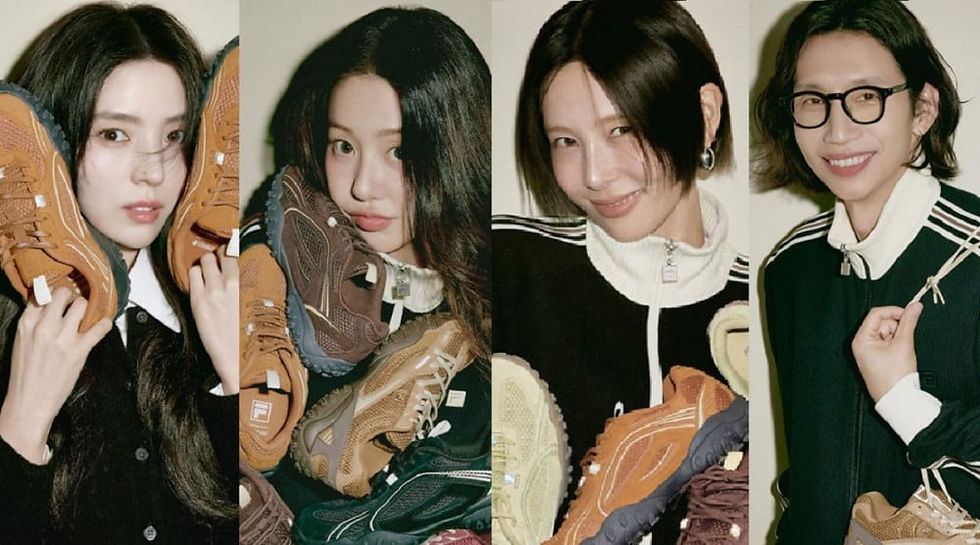 FILA Pictorial: Go Hyun-jung, Han So-hee, Kim Na-young, and Bong Tae-gyu Shine in New Campaign