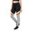 Thumbnail: Bronze/Orange/White on Grey Leggings