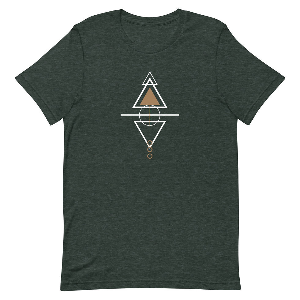 Thumbnail: Sacred Geometry Short-Sleeve Unisex T-Shirt