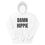 Thumbnail: Damn Hippie Unisex Hoodie