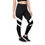Thumbnail: Black/White Sporty Leggings