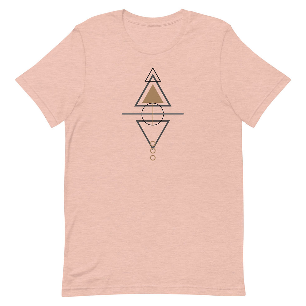 Thumbnail: Sacred Geometry Short-Sleeve Unisex T-Shirt