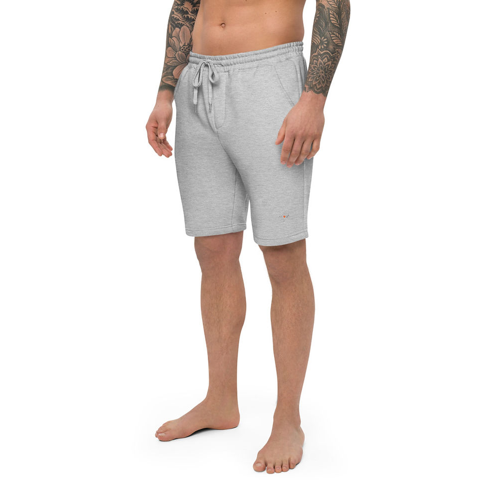 Thumbnail: OT Peace Bird Men's Fleece Shorts