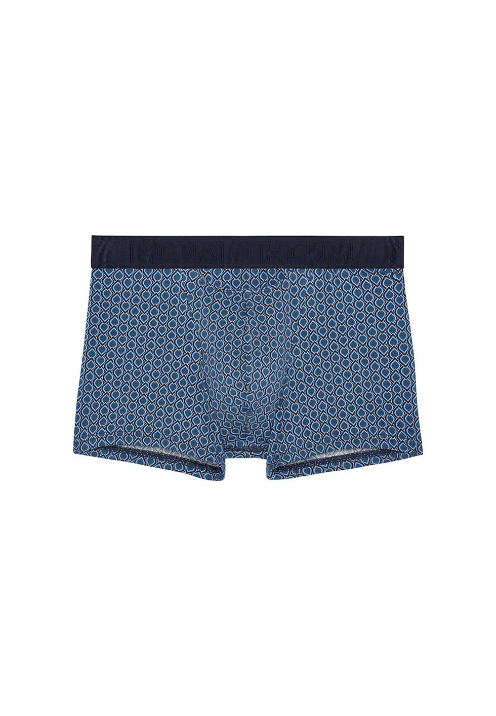 Miniature : Hom Boxer Coton/Modal MARTINEZ imprimé écailles bleu