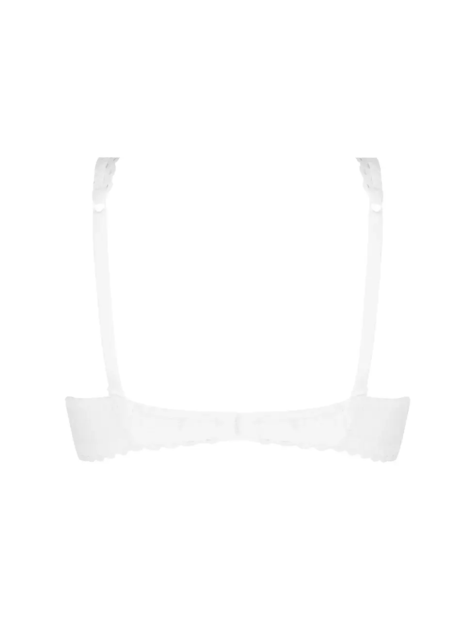 Miniature : Antigel Soutien-gorge demi-mousse foulard Tressage Graphic Blanc