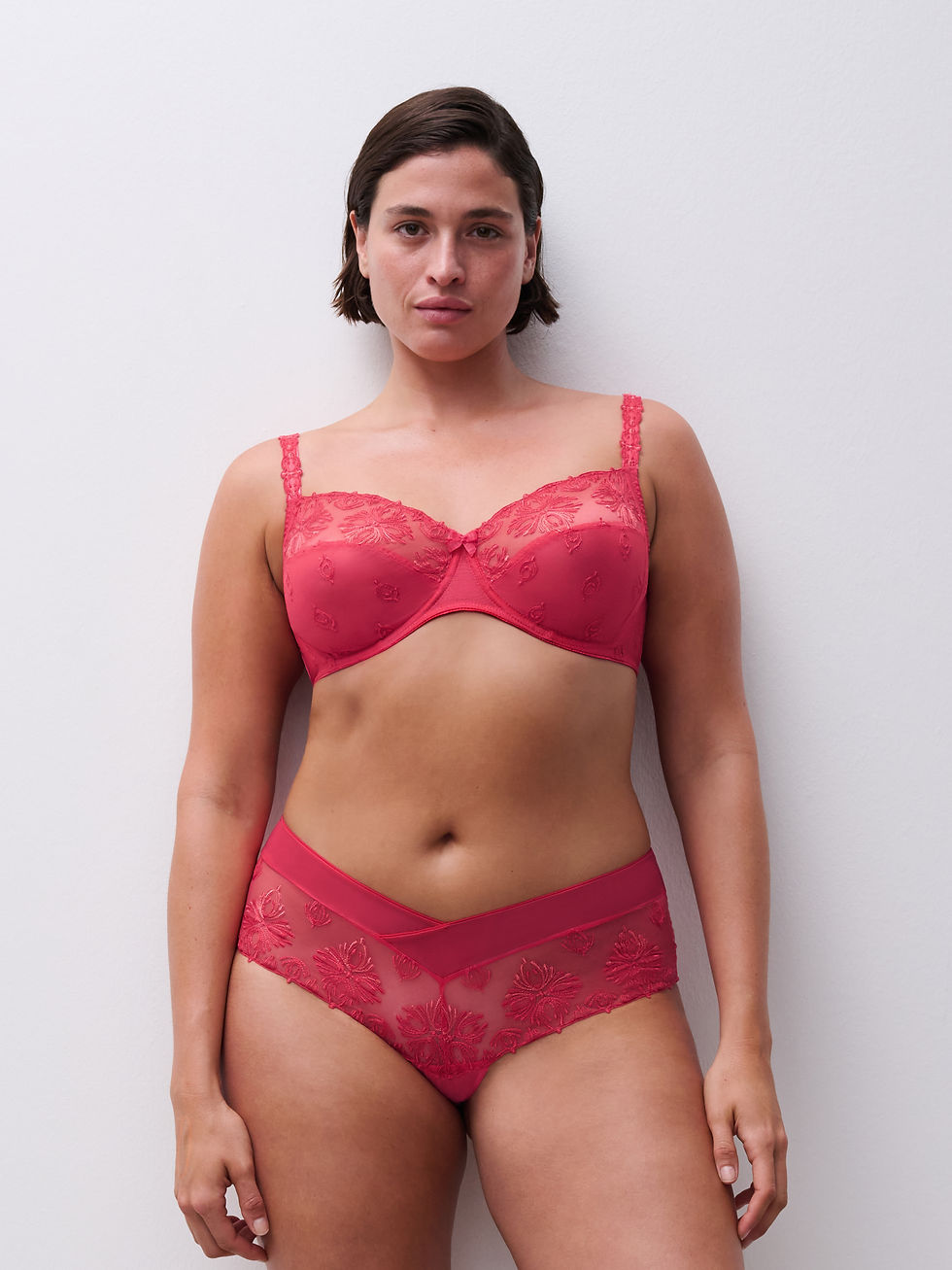 Miniature : Chantelle Soutien-gorge emboîtant Champs Elysées rouge