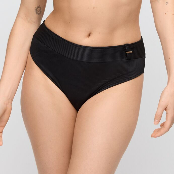 Marie Jo culotte haute de bain Cassie noir