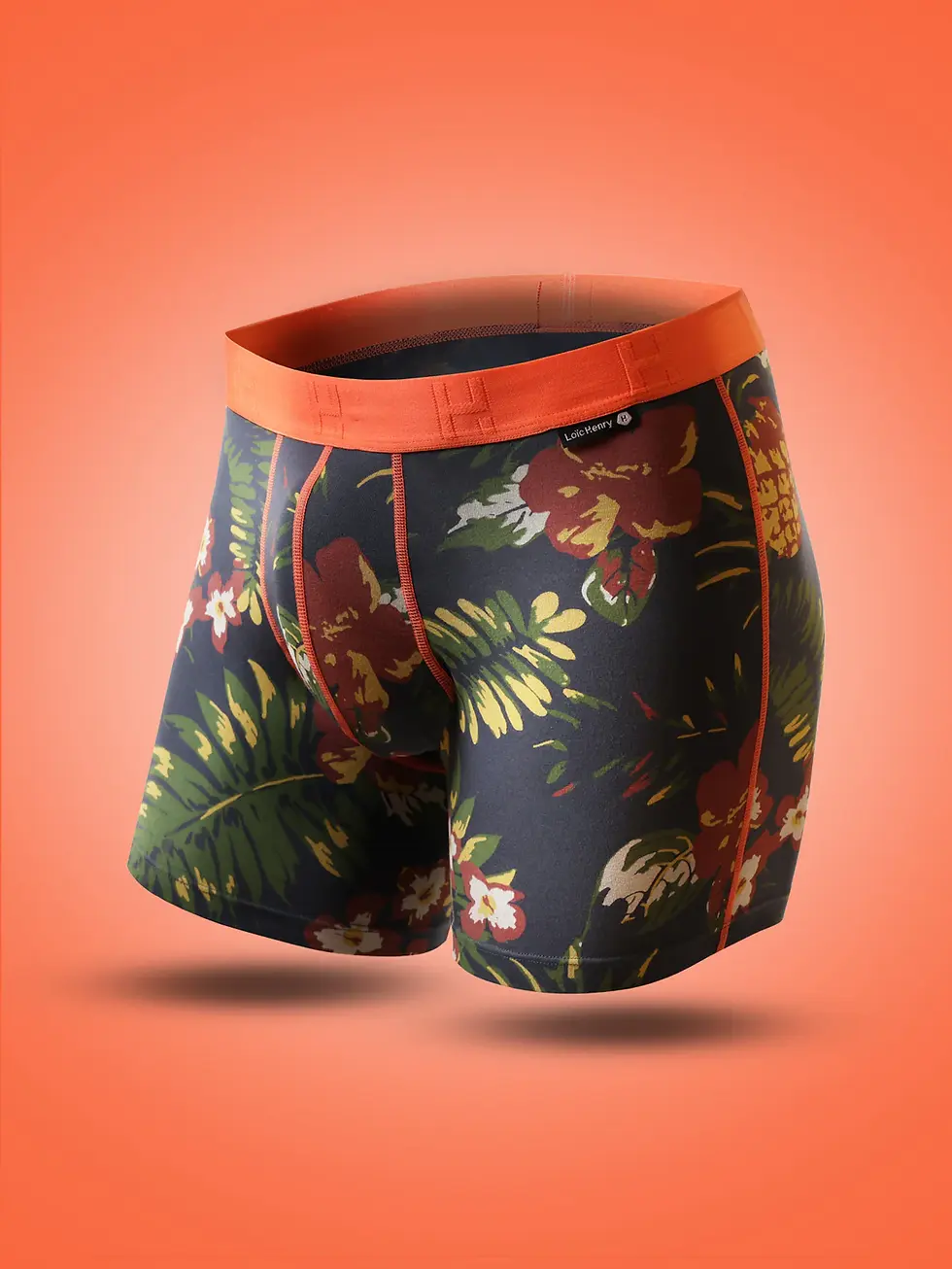 Miniature : Loïc Henry Boxer viscose Feuilles