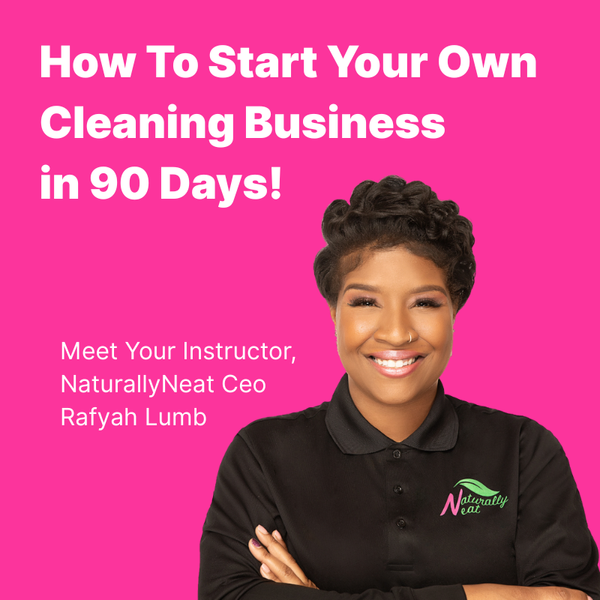 Instructor of the 90 days cleaning business course