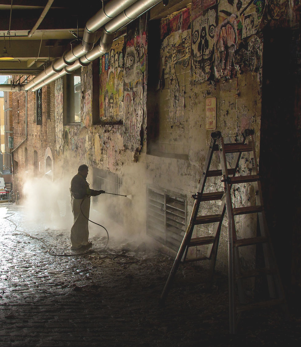 Graffiti Wall Cleaning