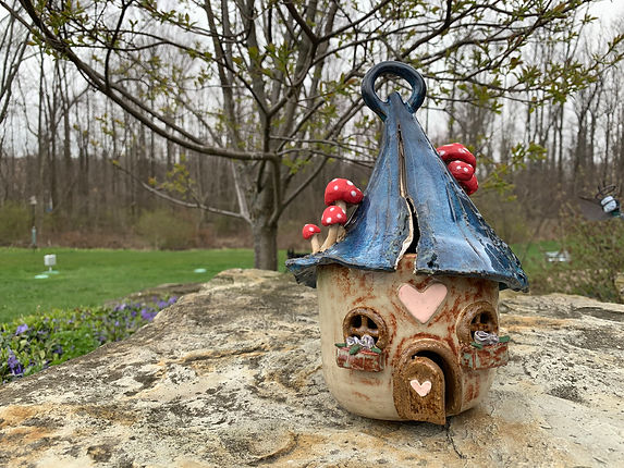 Ceramic Birdhouse