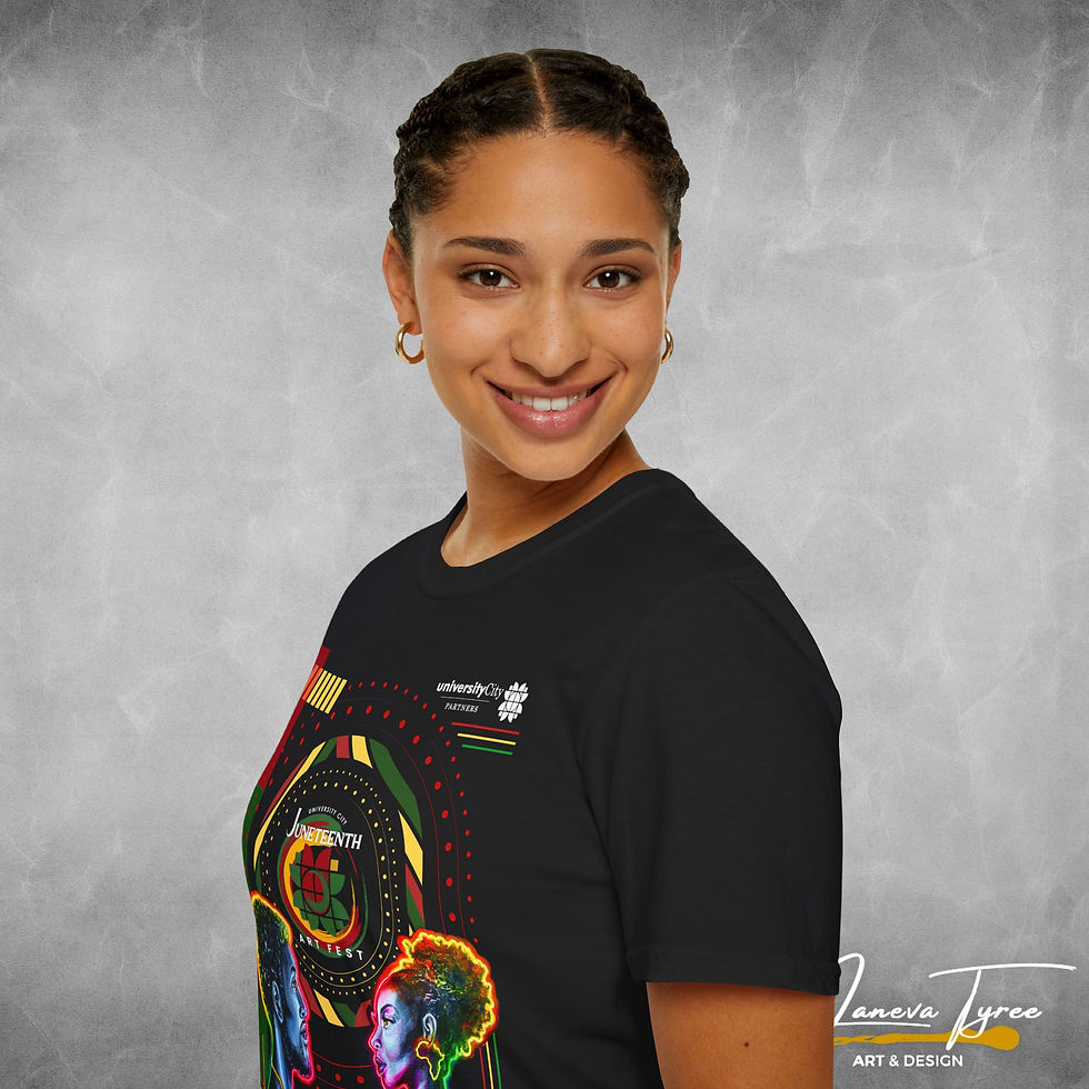Thumbnail: 2025 Juneteenth Art Fest - Adult Unisex T-Shirt