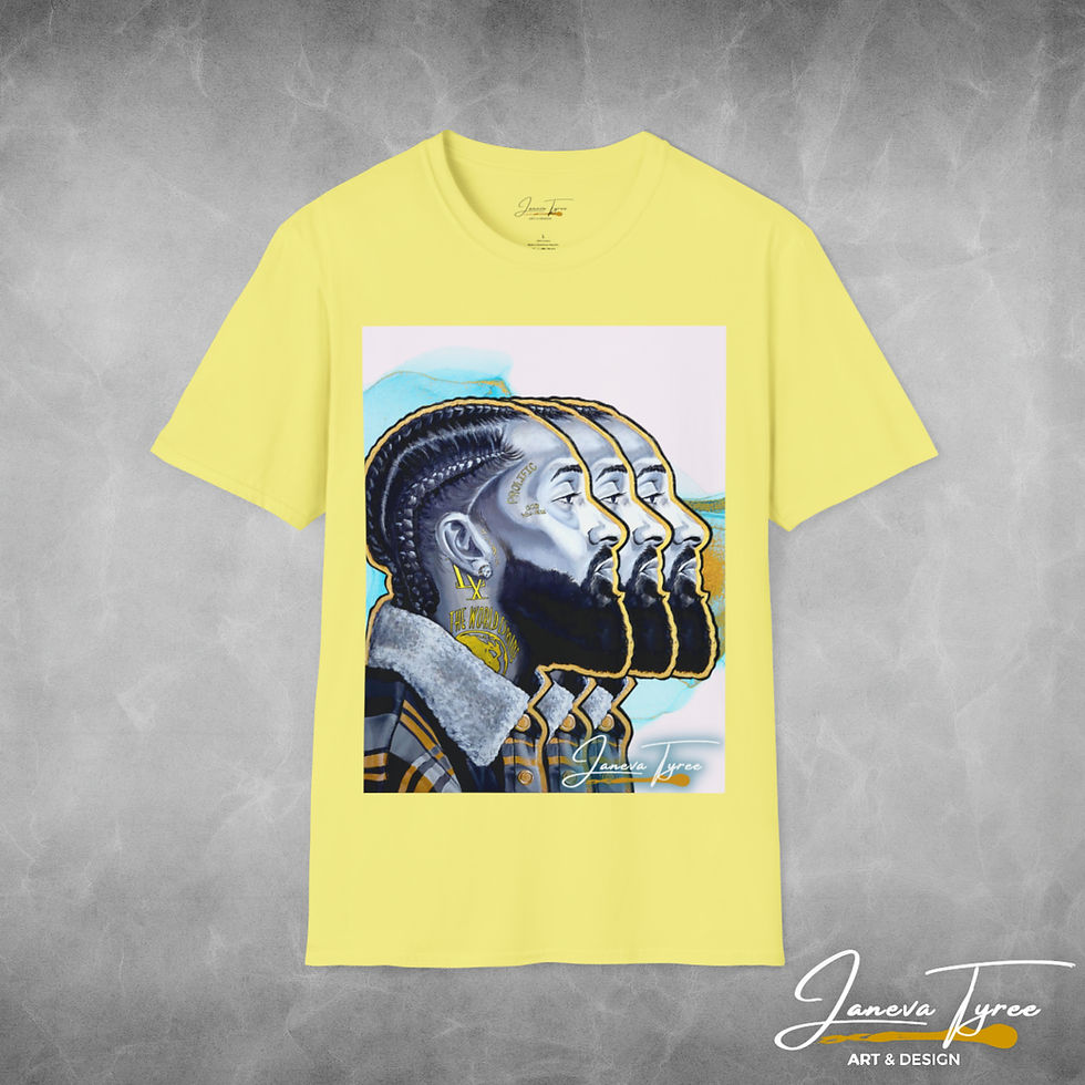 Thumbnail: Nipsey Hussle Three Kings - Unisex Softstyle T-Shirt