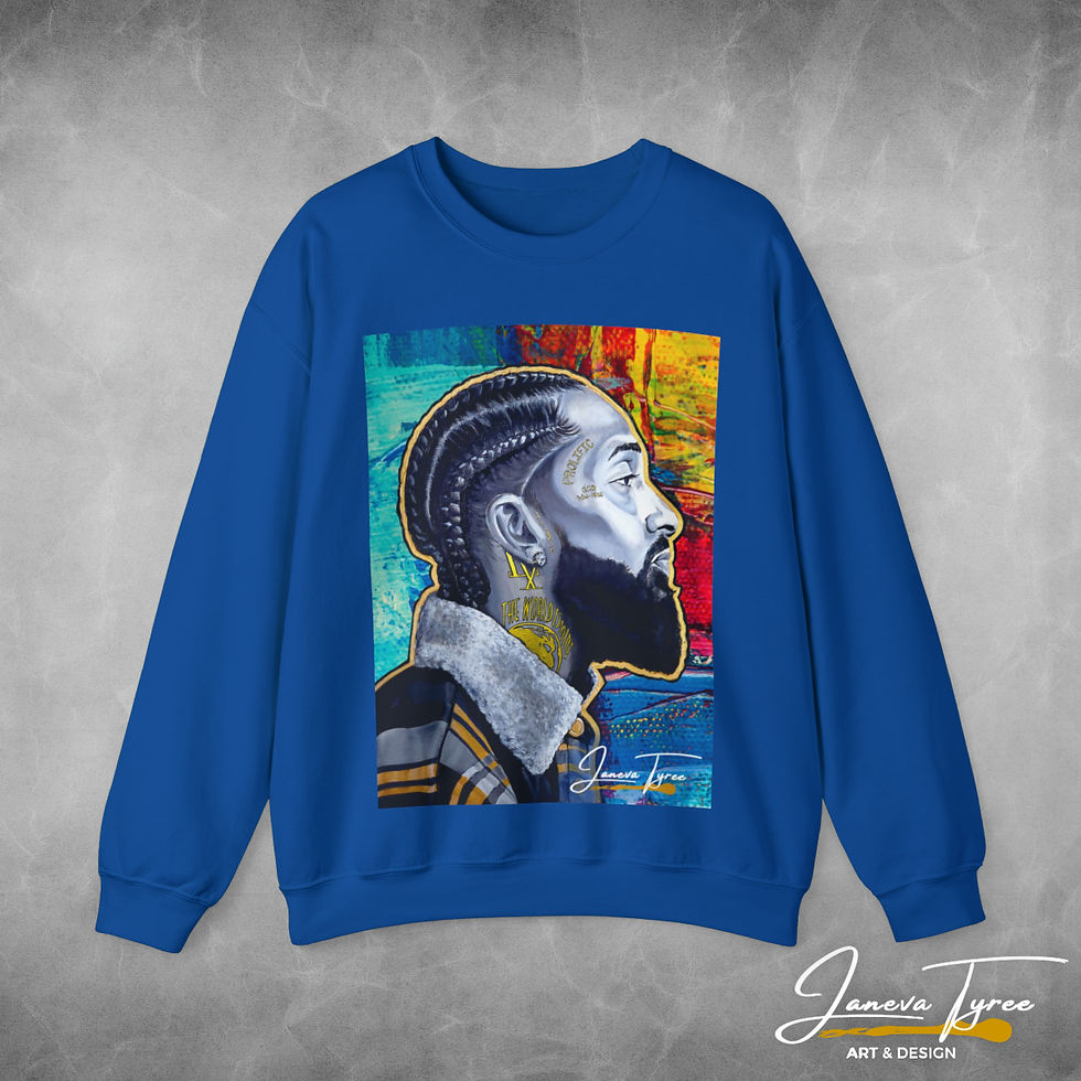 Thumbnail: Nipsey Hussle - Abstraction - Unisex Heavy Blend Sweatshirt