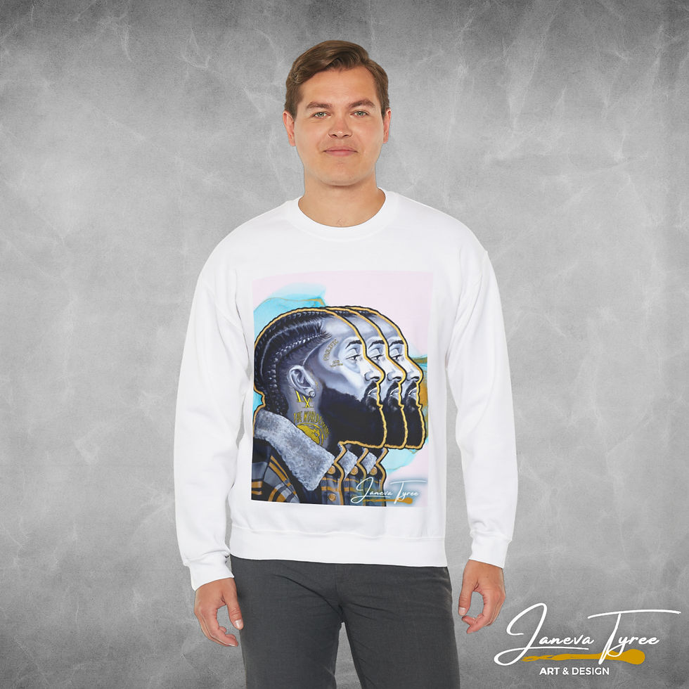 Thumbnail: Nipsey Hussle - Three Kings - Unisex Heavy Blend Sweatshirt